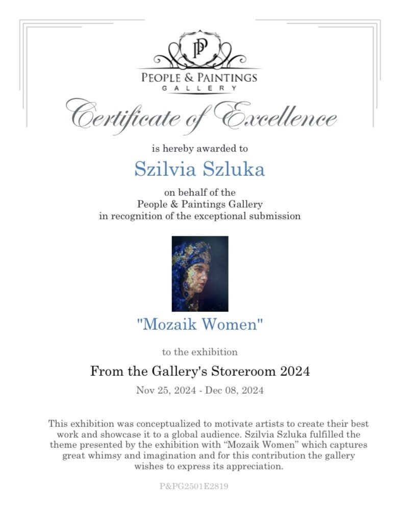 Certificate of Excellence