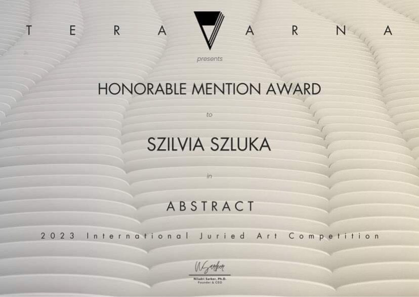 Honorable Mention Award